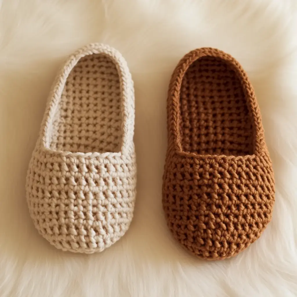 crochet slippers pattern