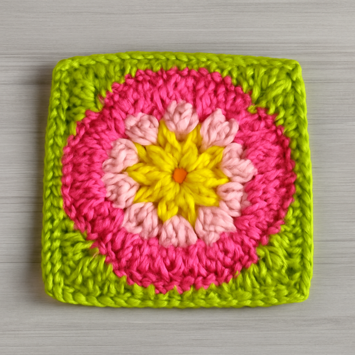 Colorful African Flower Square: A Joyful Crochet Adventure