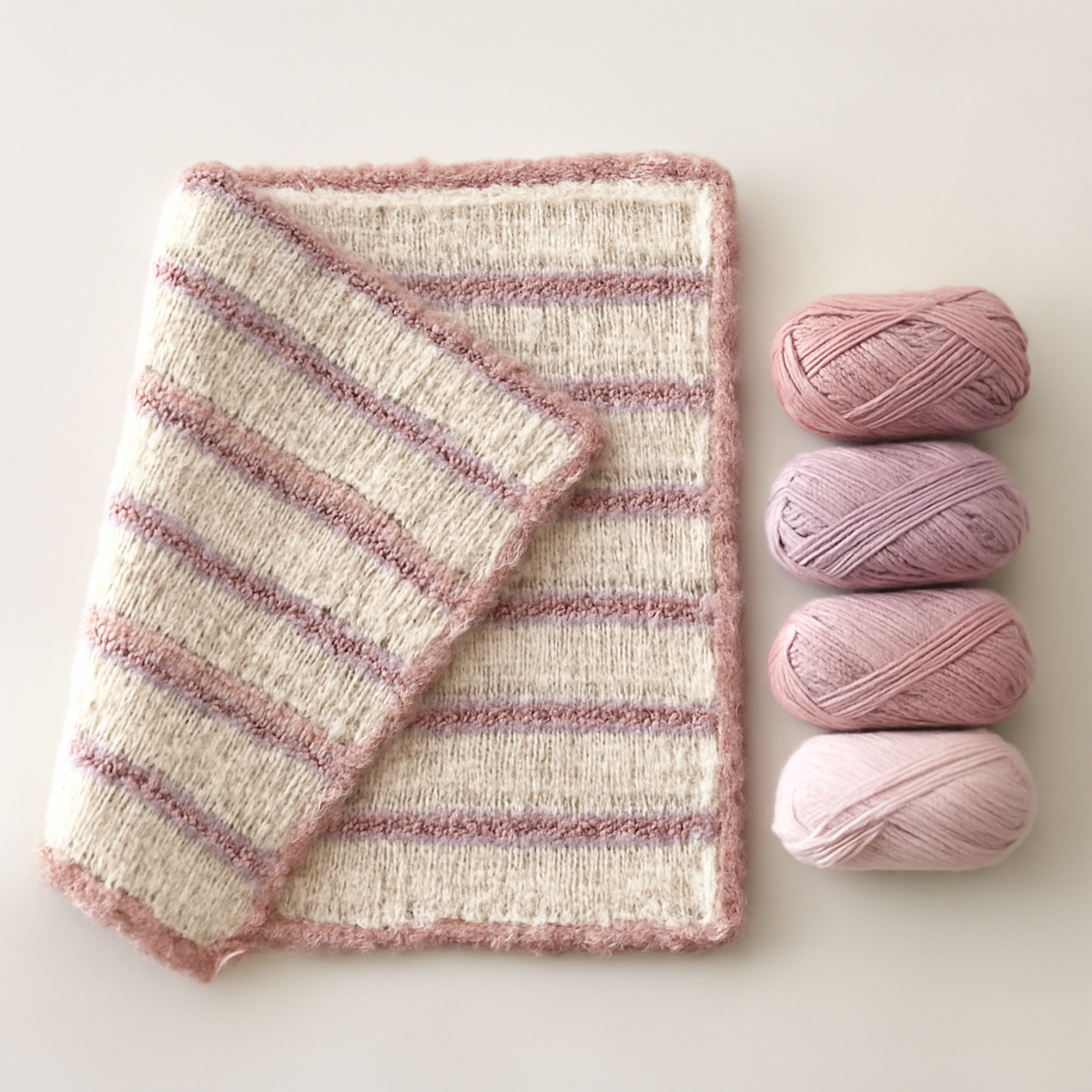 Charming Baby Blanket Crochet: Cozy Stripes for Beginners