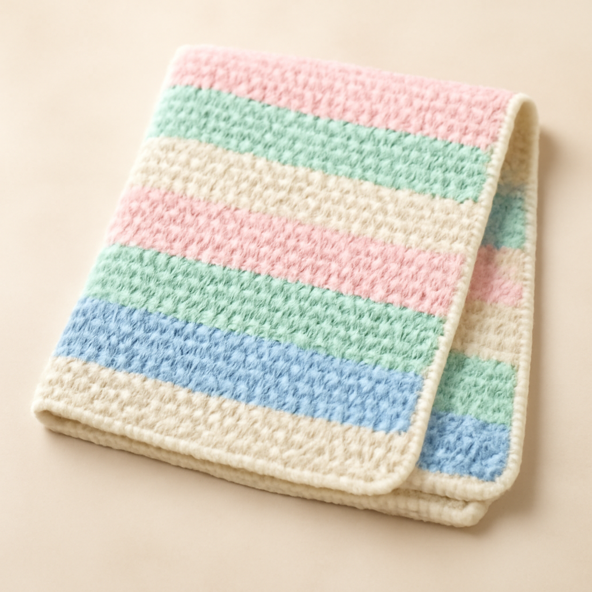 Charming Baby Crochet Blanket: Cozy Stripes to Cherish