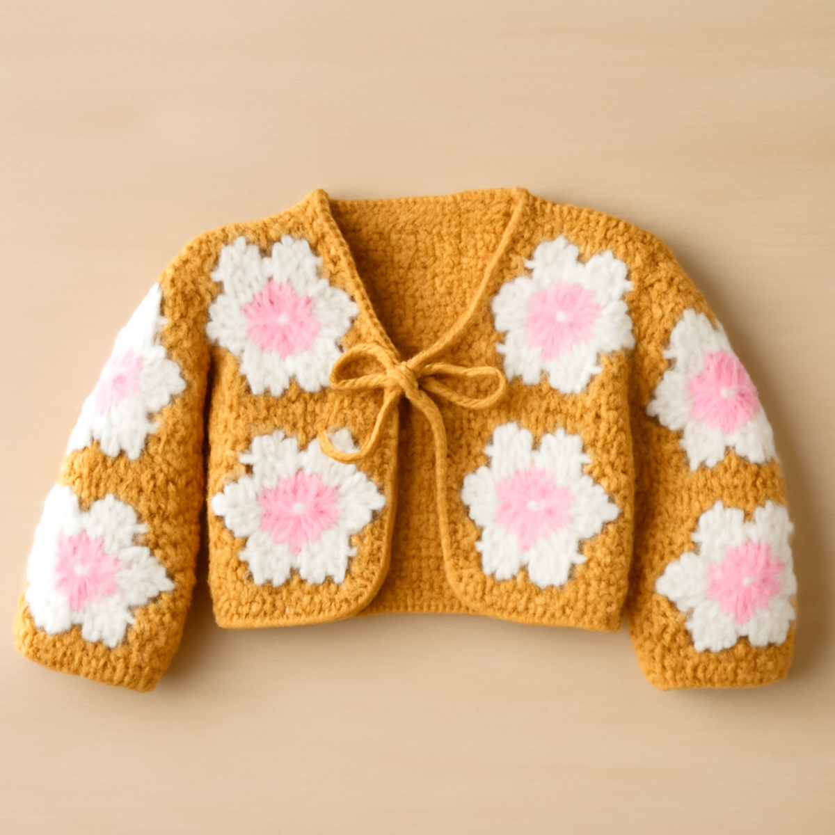 Whimsical Crochet Baby Cardigan for Cozy Playdates