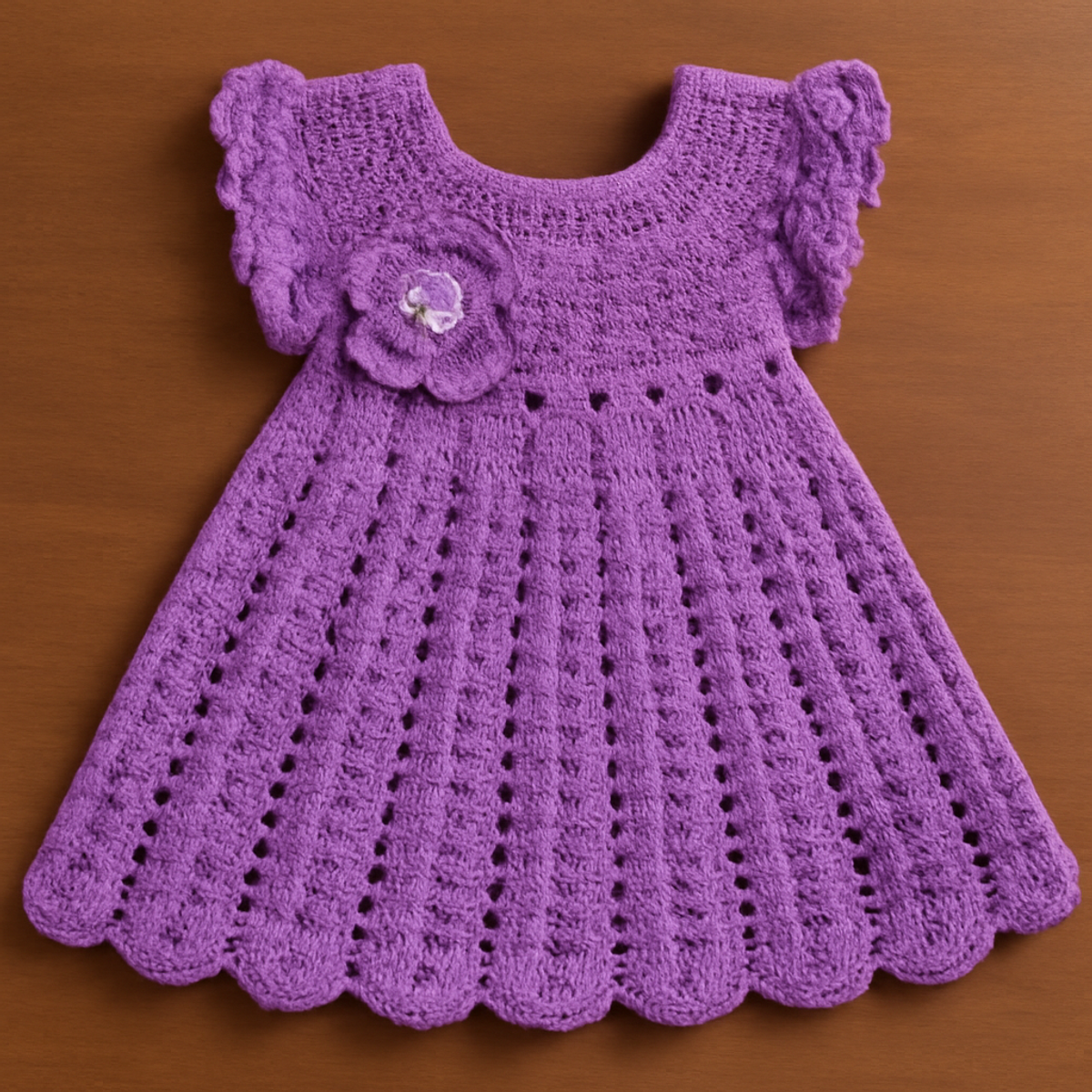 Charming Crochet Baby Dress Pattern for Beginners