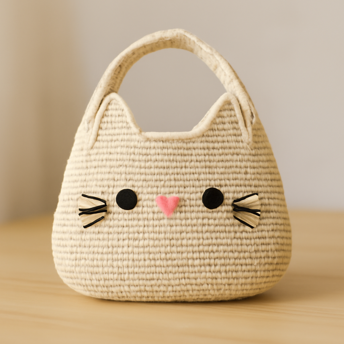 Whimsical Crochet Cat Bag: A Delightfully Fun Project