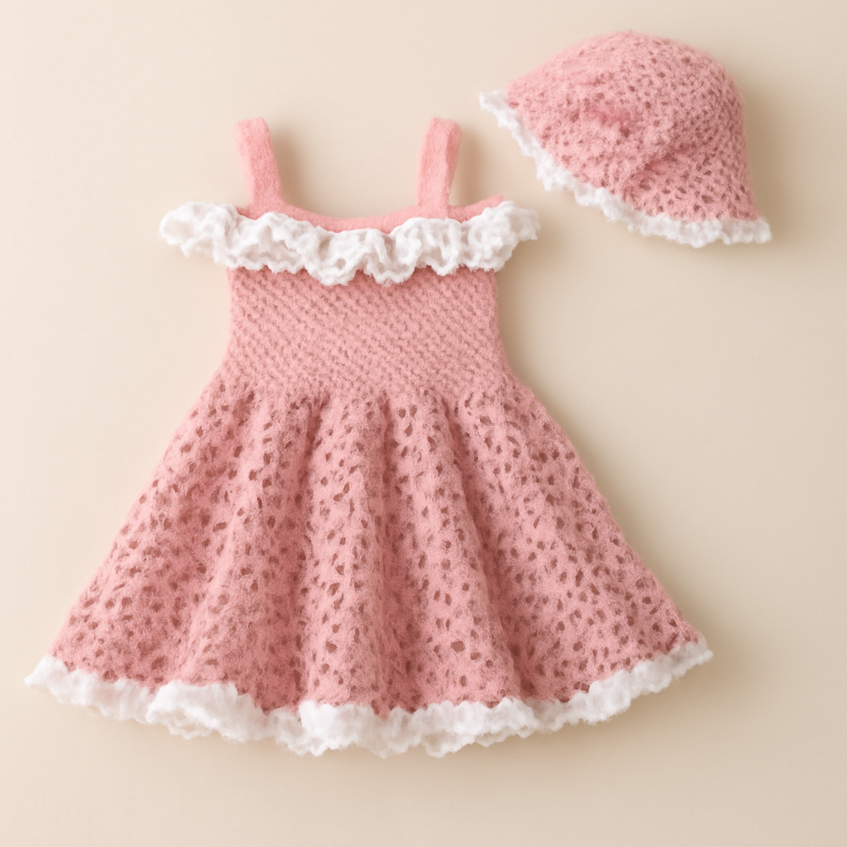 Charming Crochet Dress Pattern for Little Fashionistas