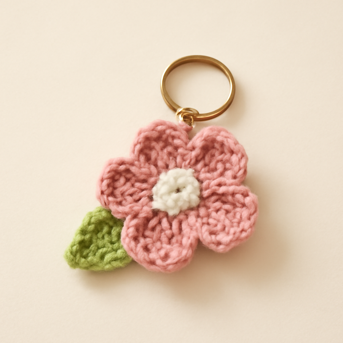 Whimsical Crochet Flower Keychain: A Quick & Charming DIY