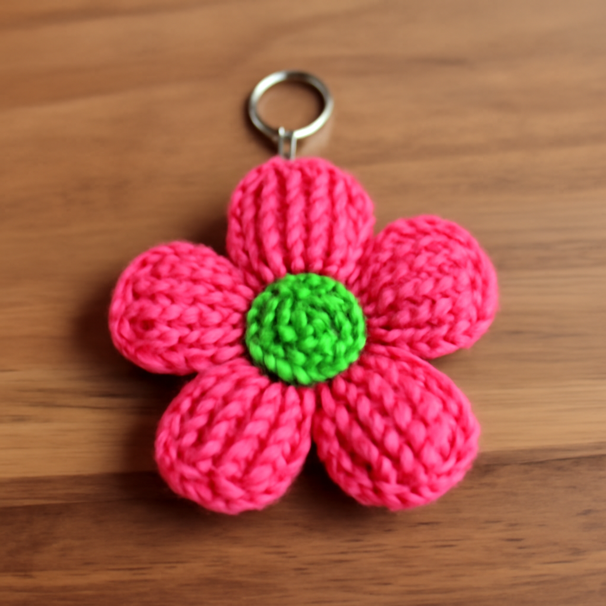 Whimsical Crochet Flower Keychain: A Quick & Easy Guide