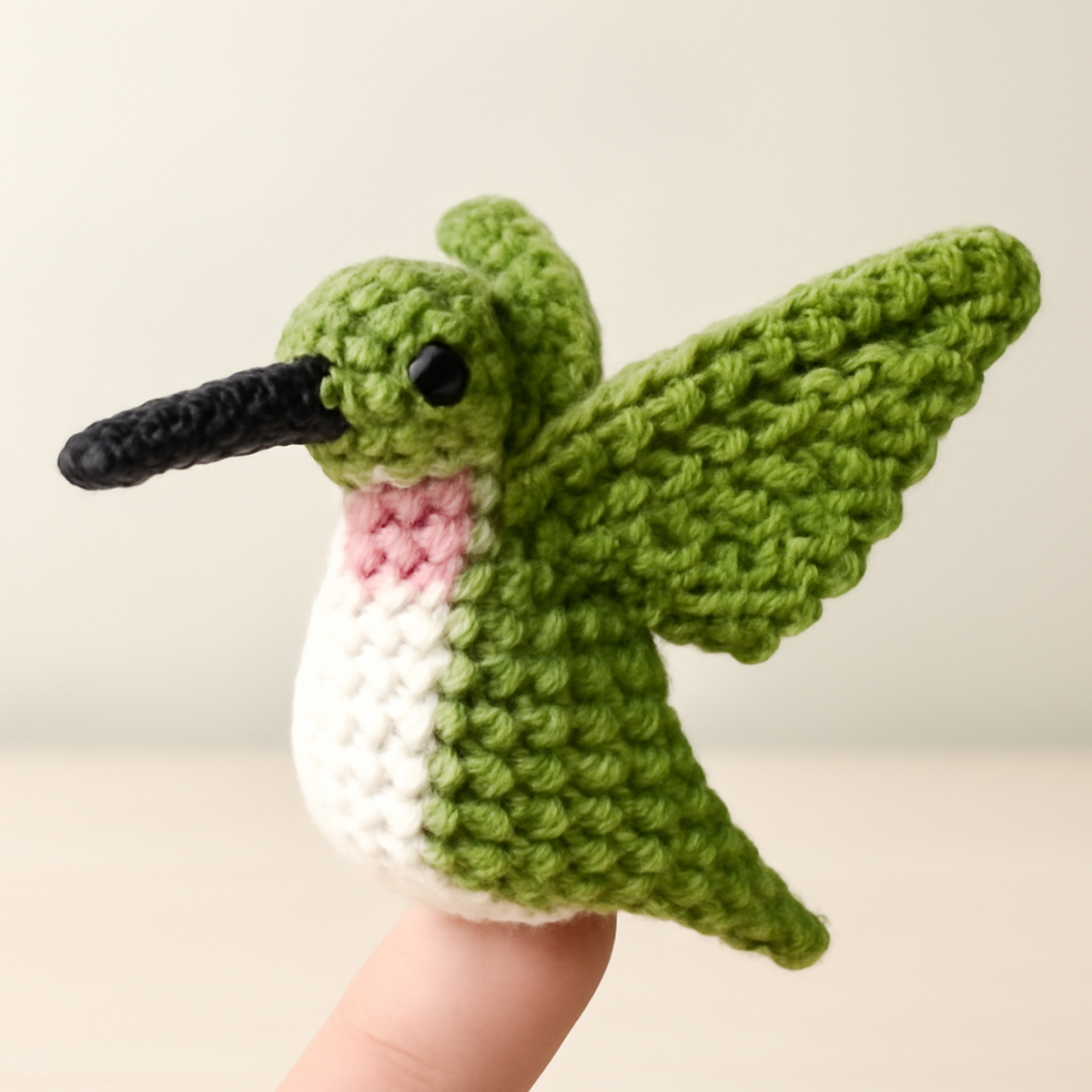 Whimsical Crochet Hummingbird: Add Charm to Your Space