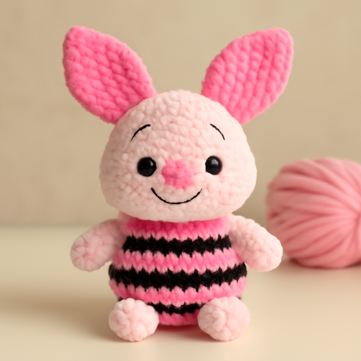 Charming Crochet Pig Plushie: Quick & Cozy Delight