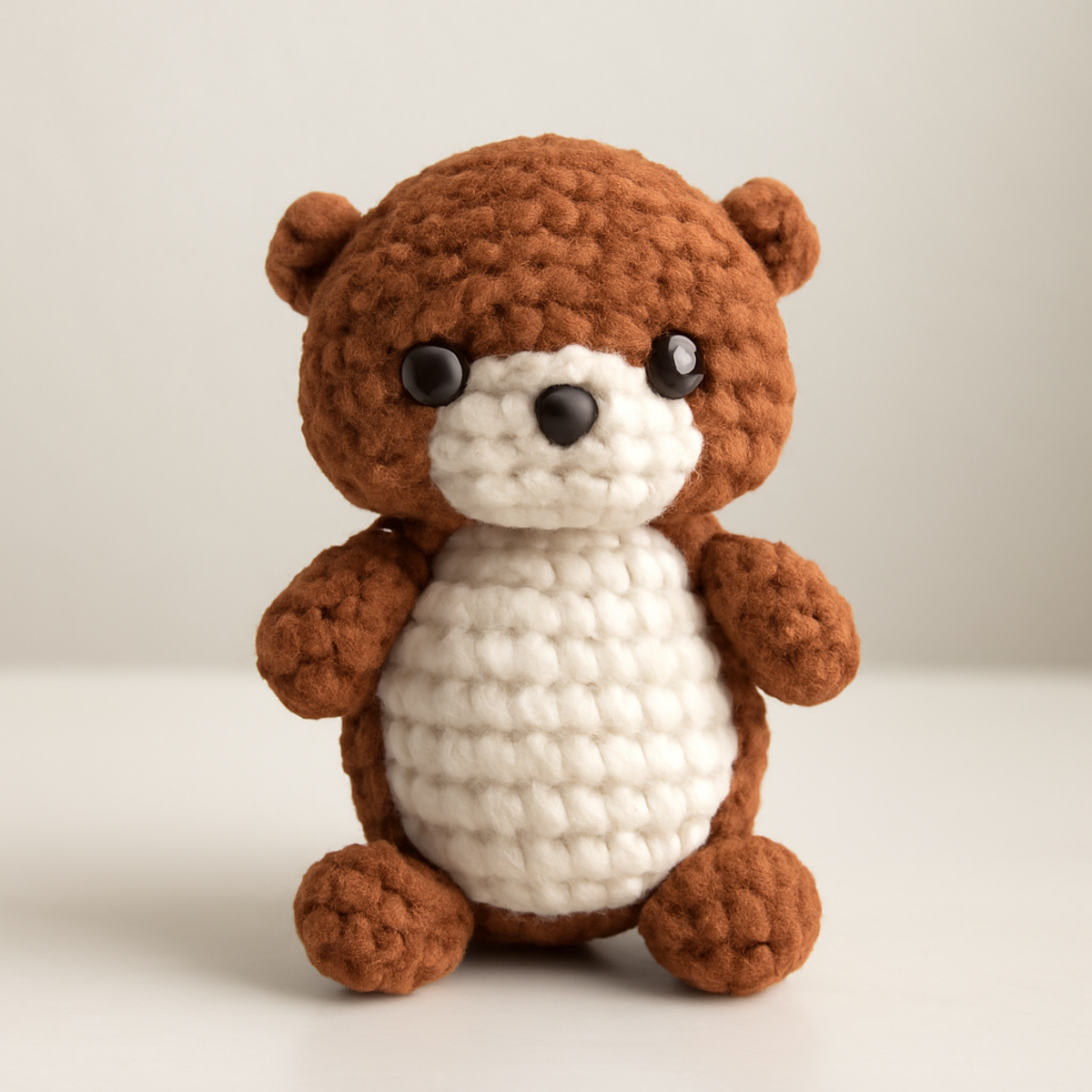 Crochet Pocket Otter: Your Adorable Cuddle Companion
