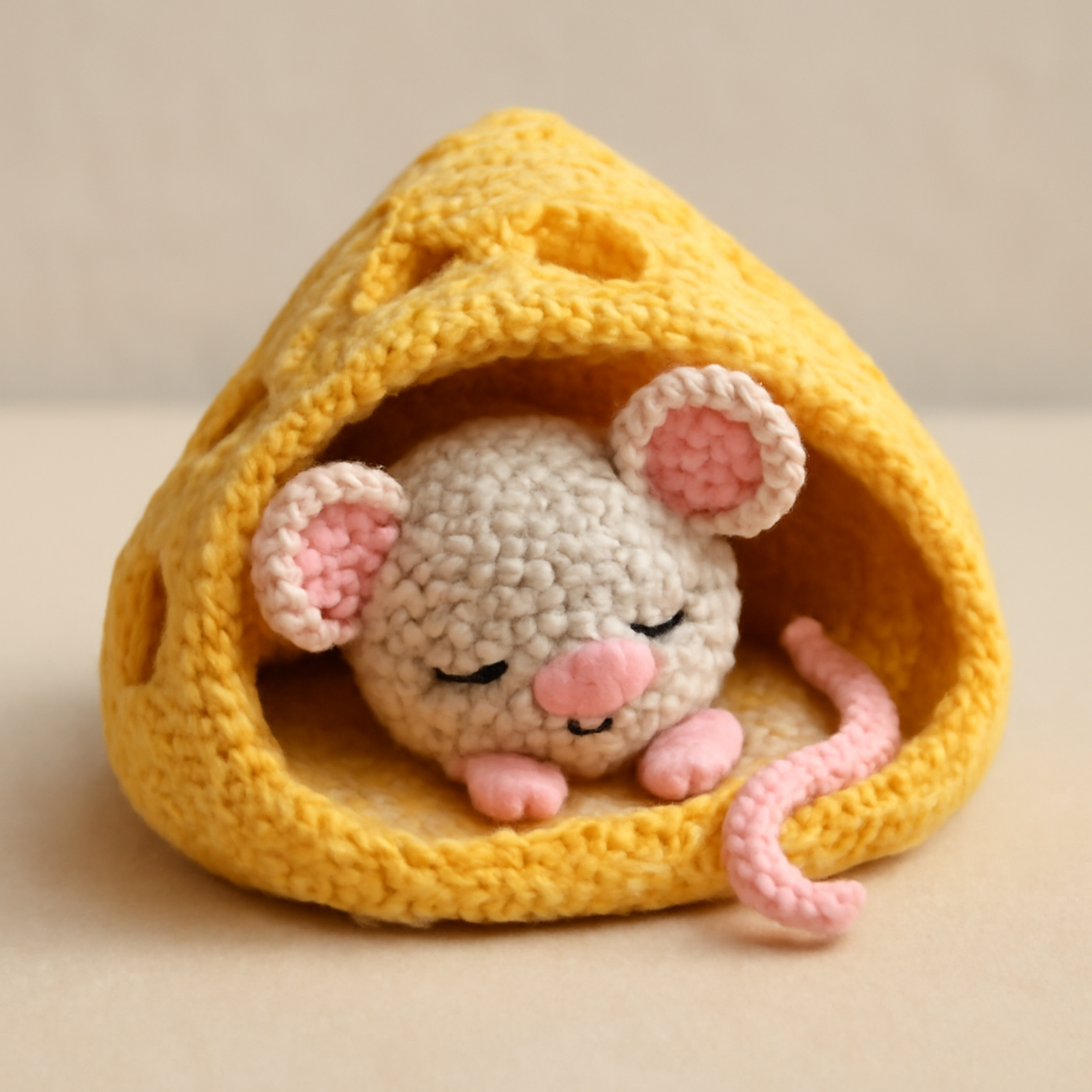Crochet Sleepy Mouse: Adorable Amigurumi for Cozy Spaces
