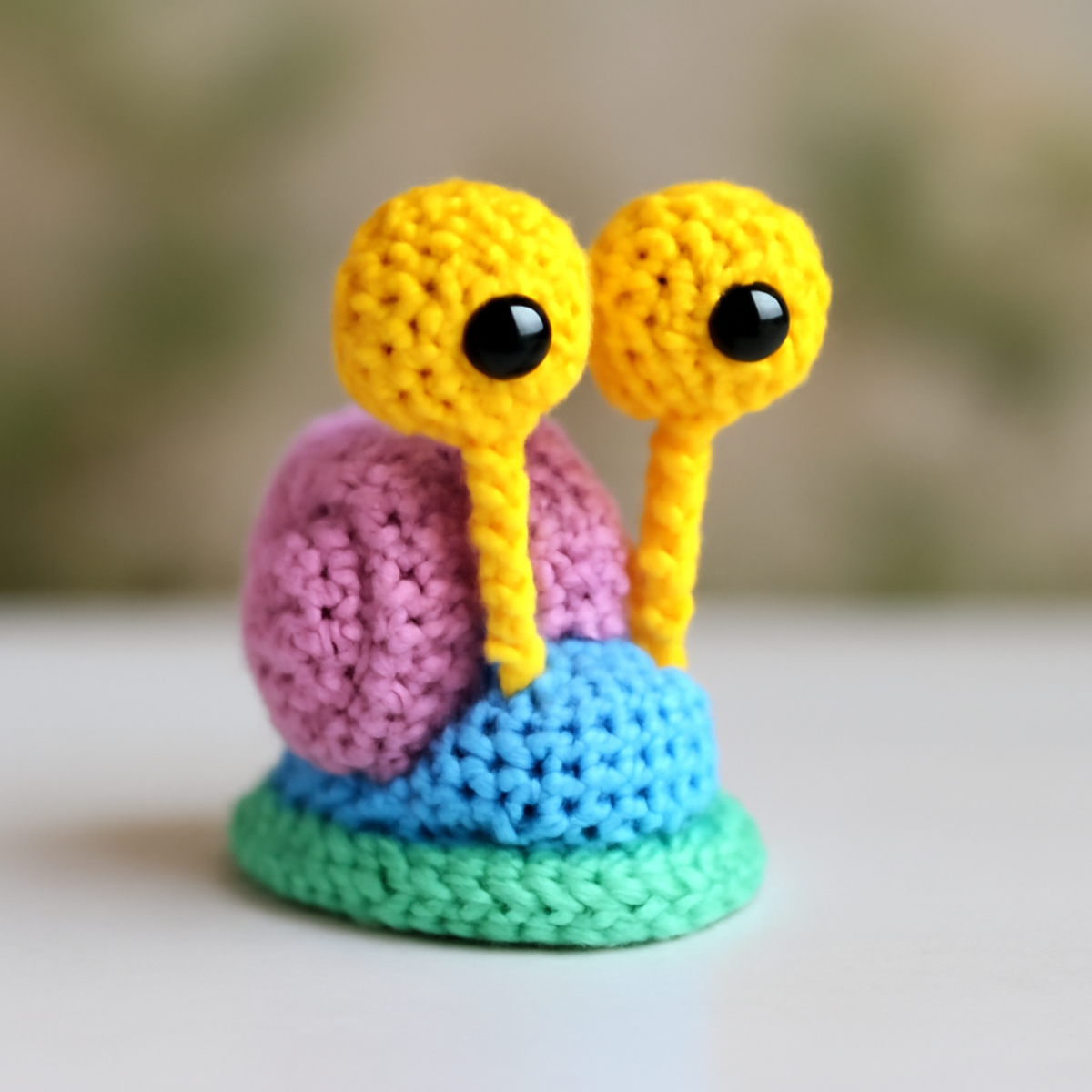 Charming Crochet Snail Amigurumi: A Whimsical DIY Project
