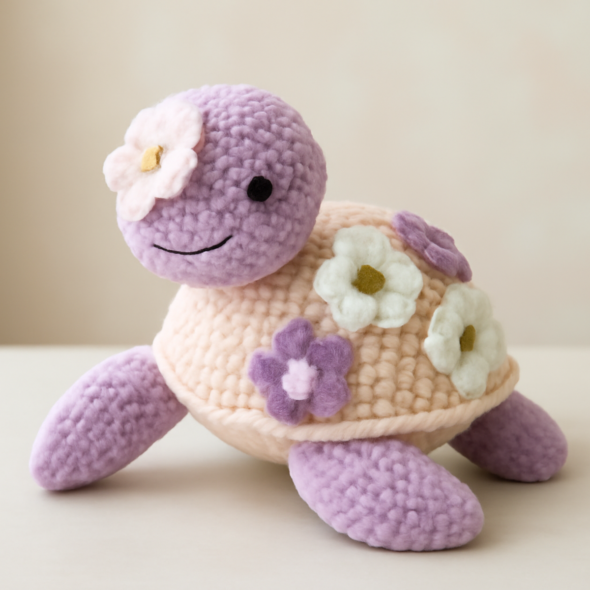 Charming Crochet Turtle Plushie: Fun & Whimsical Project!