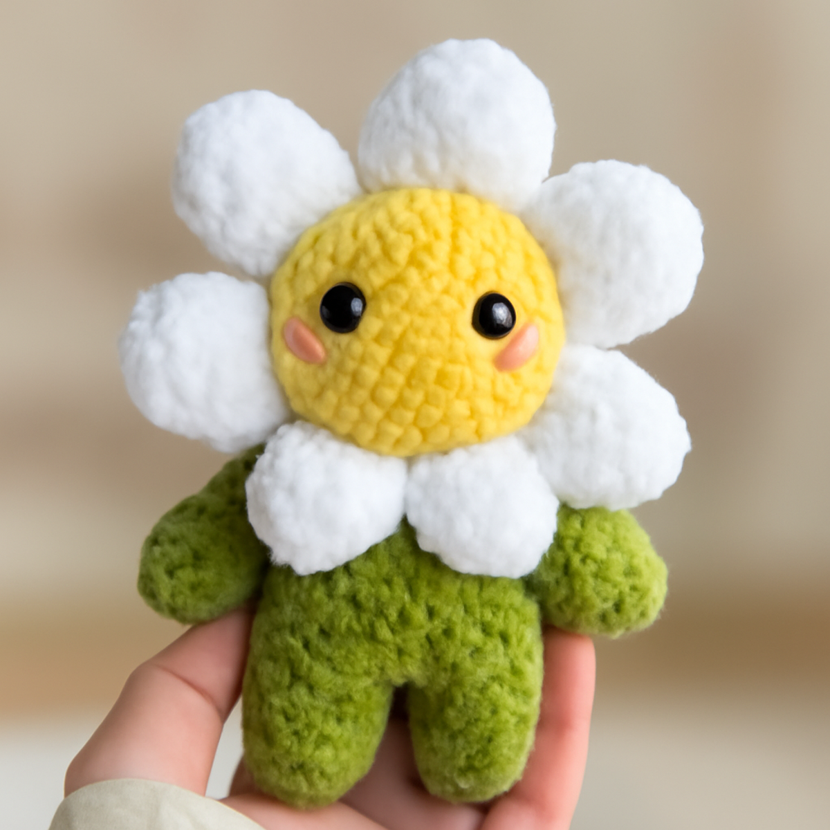 Whimsical Daisy Flower Crochet Pattern for All Levels