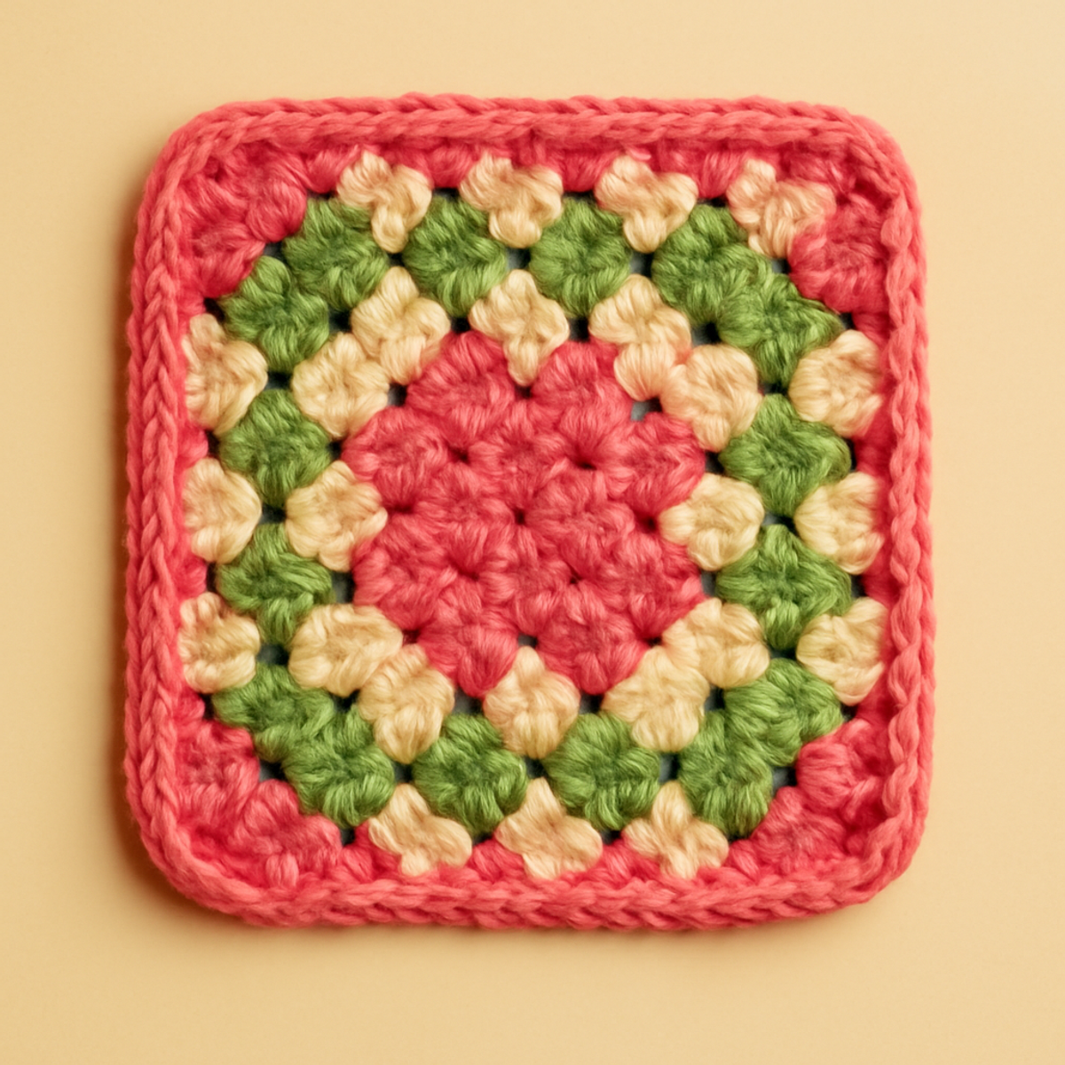 Vibrant Granny Square Crochet: A Colorful Beginner's Joy