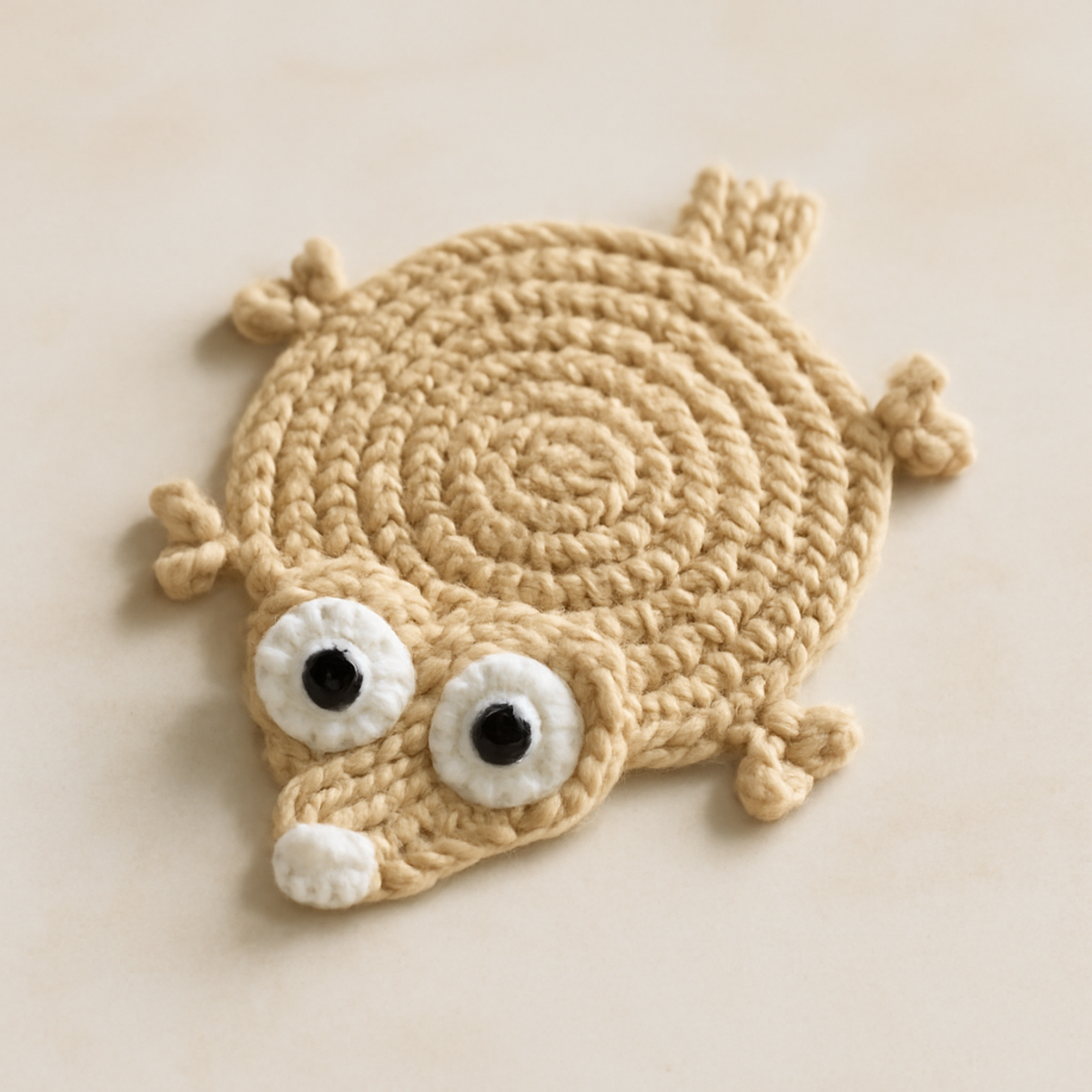 Adorable Hedgehog Coaster: A Quick Crocheting Delight