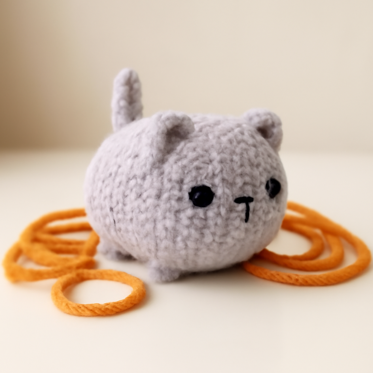 Quick & Cozy No-Sew Cat Plush: Adorable Cuddly Craft