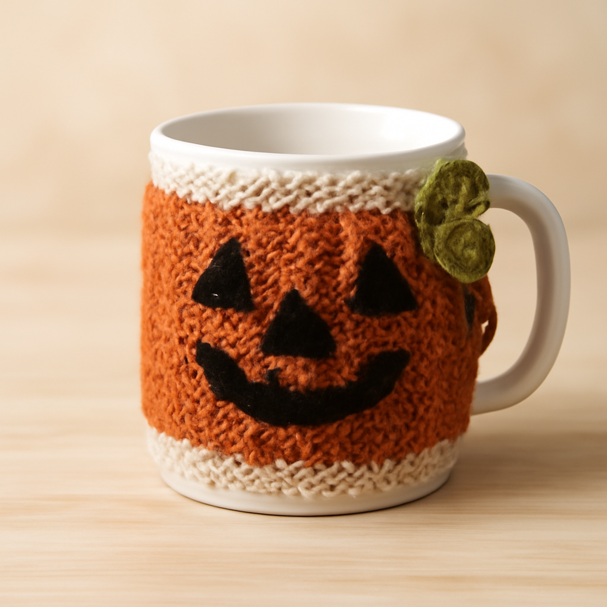 Cozy Pumpkin Spice Crochet Mug Cozy in Just 1 Hour