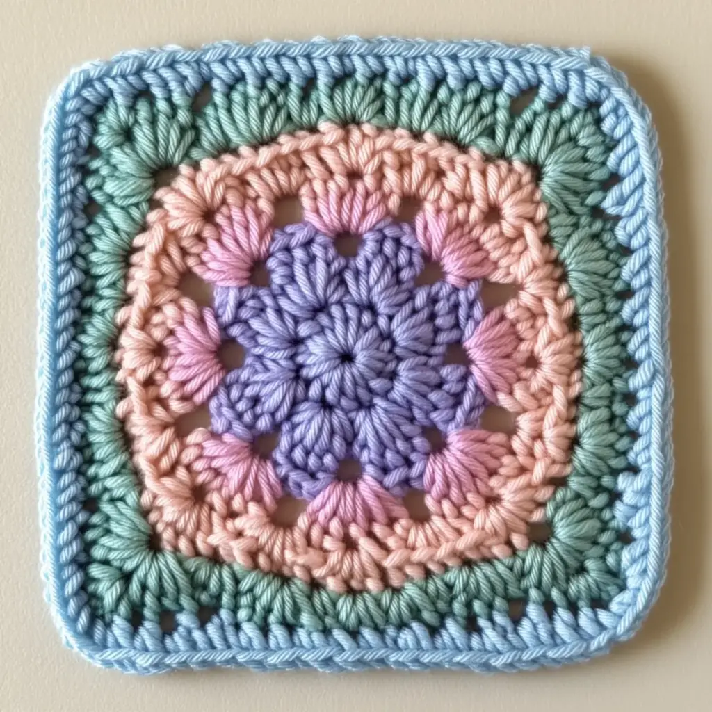 crochet granny square