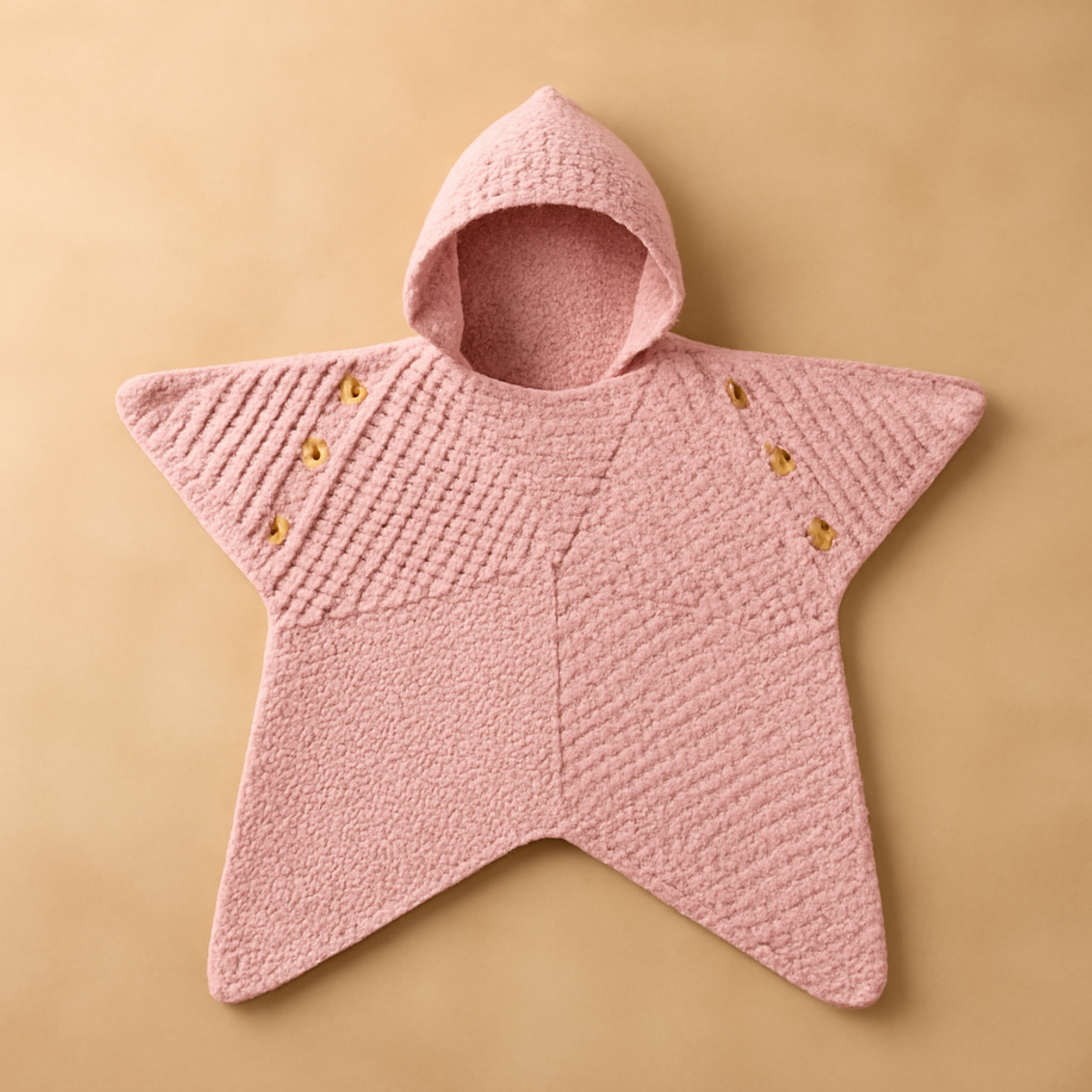 Cozy Star-Shaped Baby Crochet Blanket Pattern