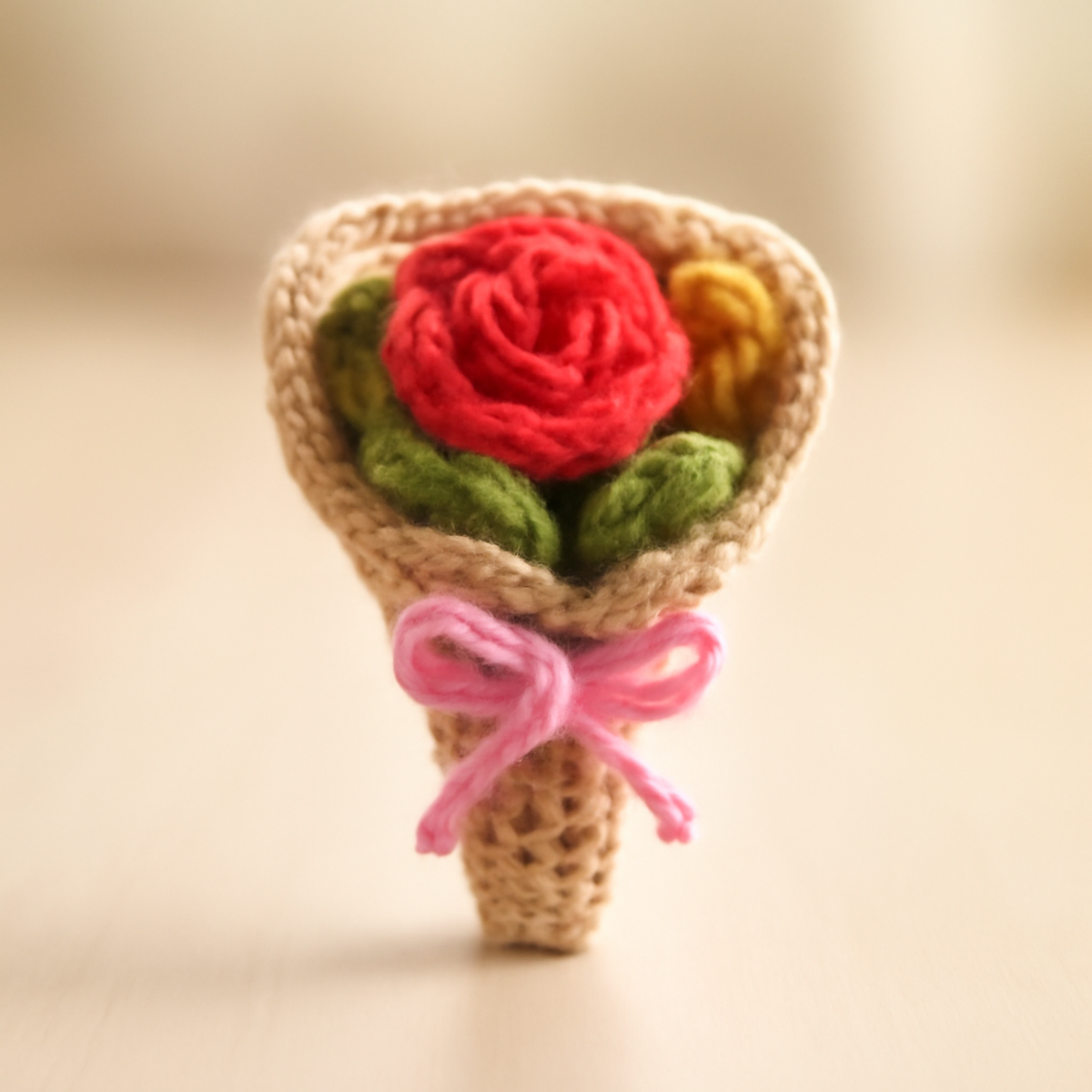 Whimsical Crochet Flower Bouquet: A Beginner's Delight