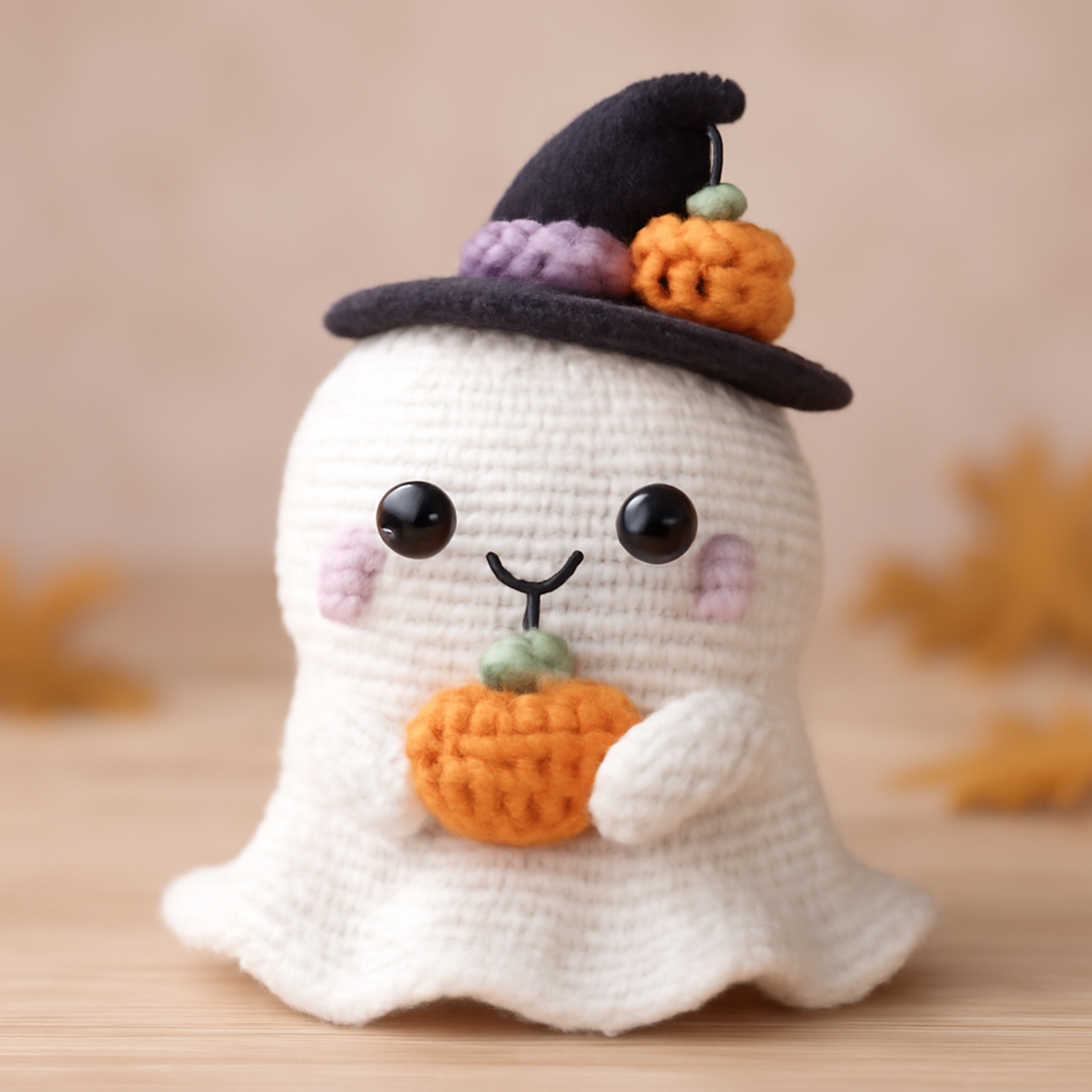 Cozy Crochet Ghost: A Whimsical Halloween Delight