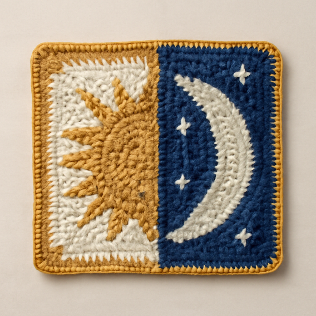 Celestial Crochet Granny Square: Craft Your Own Whimsical Design