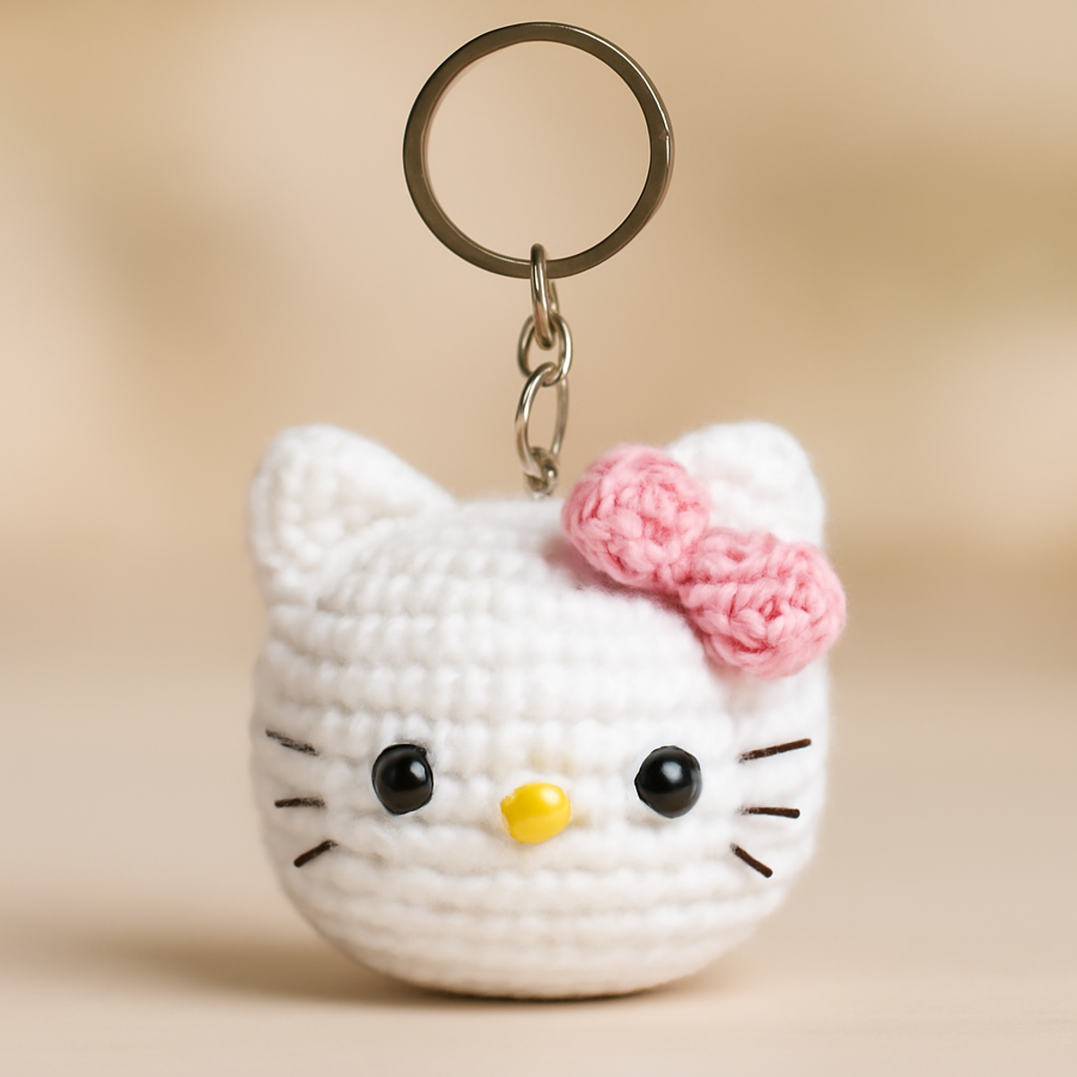 Charming Crochet Kitty Keychain: A Quick & Cozy Guide