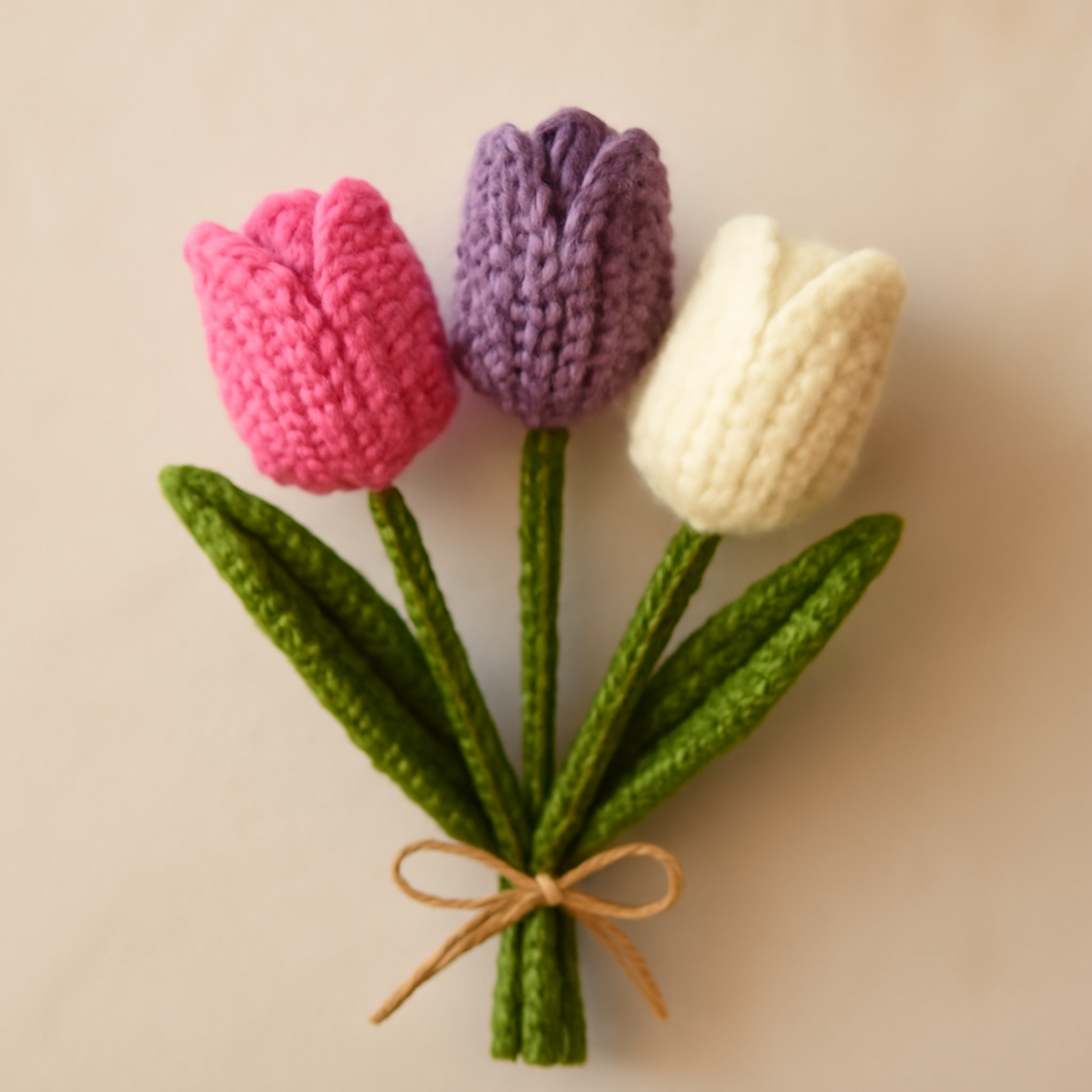 Charming Crochet Tulip Pattern for Spring Decor Joy