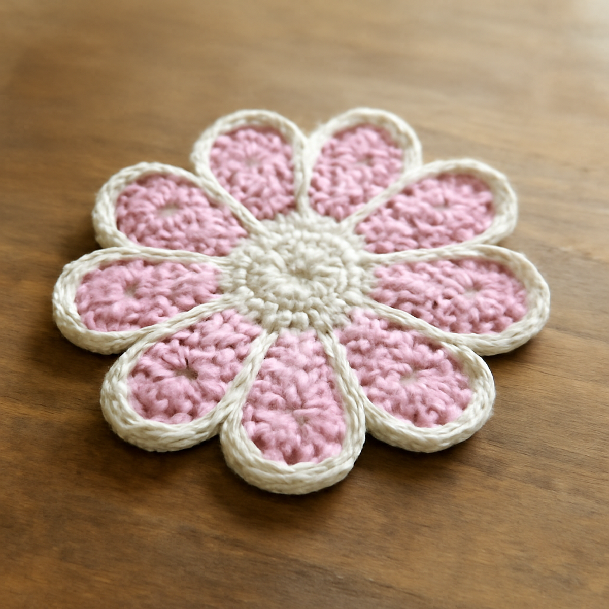 Whimsical Flower Coasters Crochet: A Cozy DIY Project