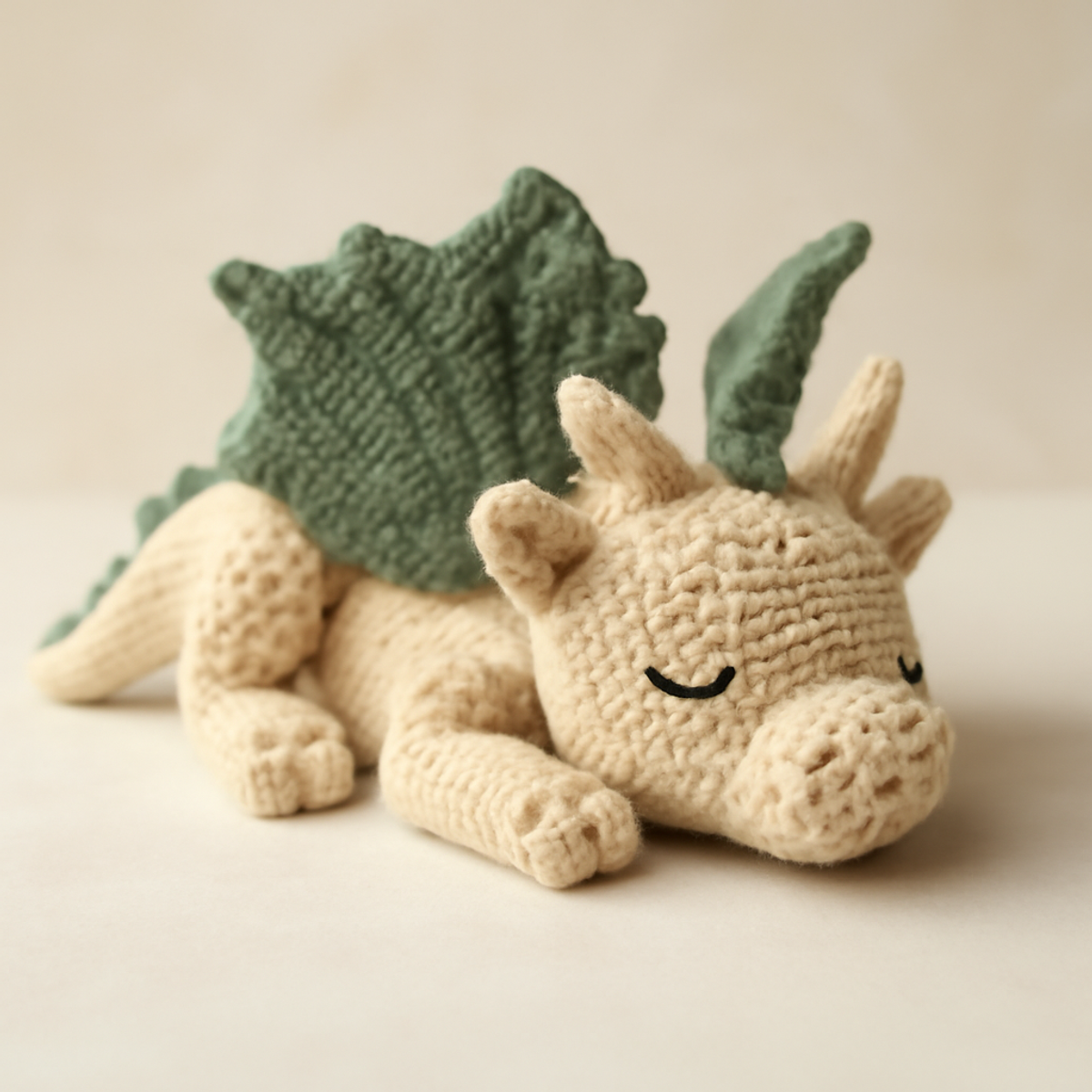 Cozy Sleepy Dragon Crochet Pattern for Intermediate Crafters